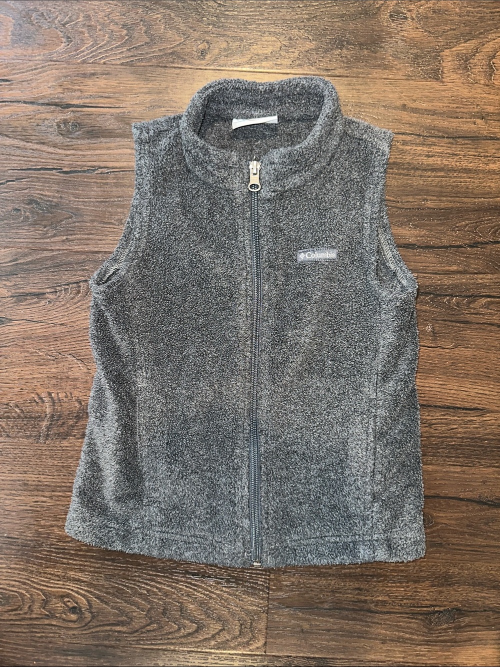 Columbia Kids 4T Grey Sleeveless Fleece Vest with Pockets